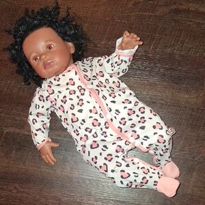 Charming Leopard Print Doll Pajamas